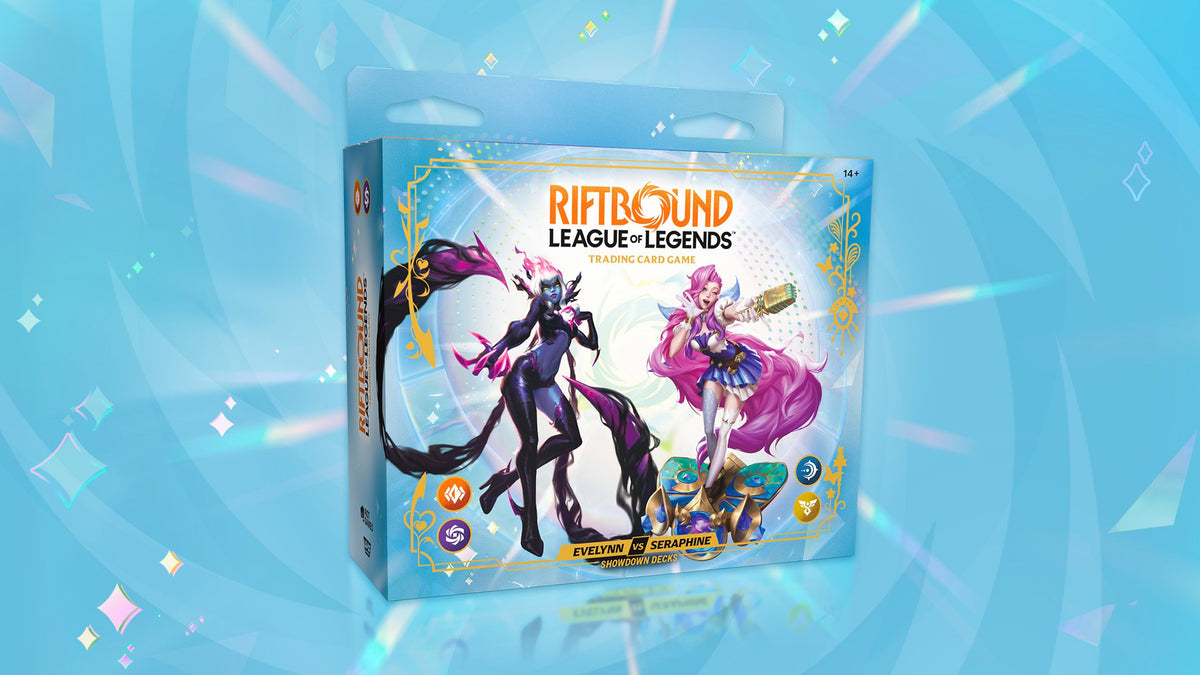 Riftbound: Radiance Showdown Decks – Evelynn vs. Seraphine product packaging