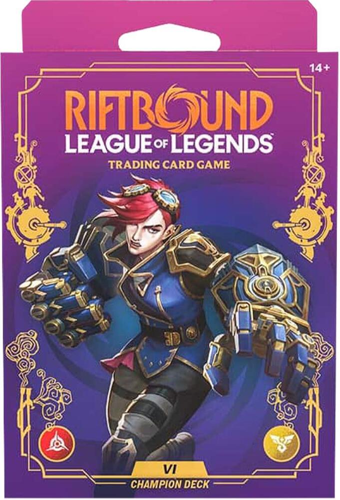 Riftbound Unleashed: Vi Champion Deck - League of Legends TCG