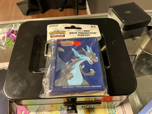 Ultra Pro Pokémon: Mega Charizard X Card Sleeves - Blue