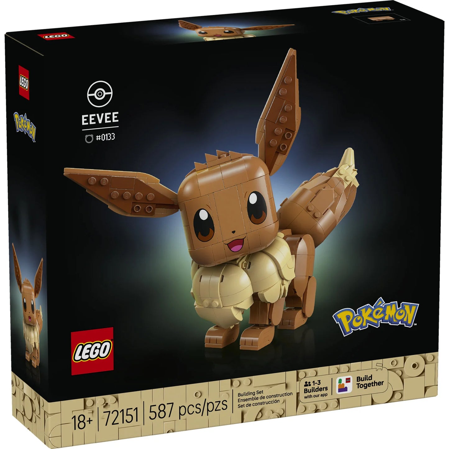 LEGO® Pokémon™ Eevee 72151 Building Set