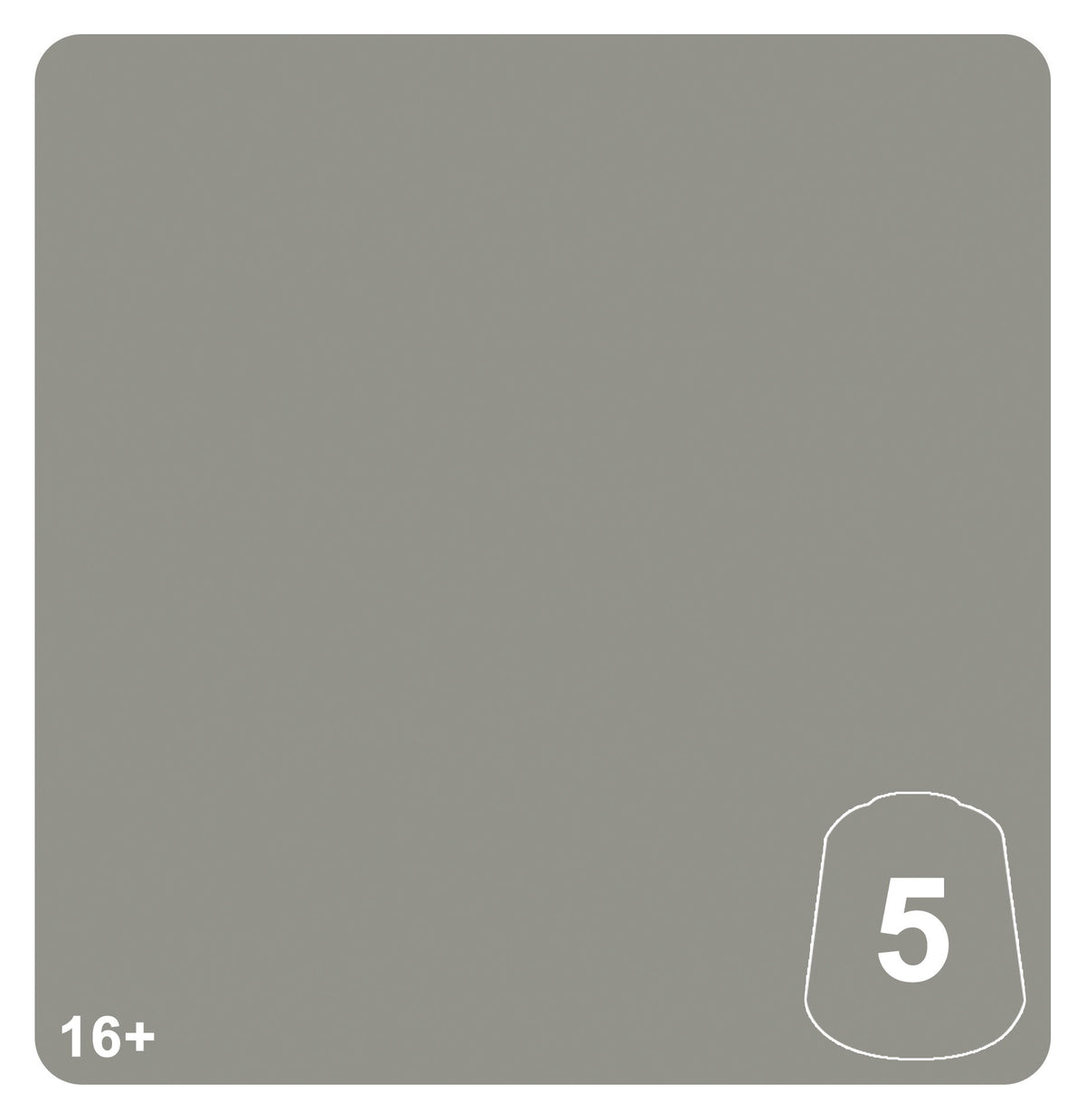 Warhammer Tone Pro: Dataslate Grey Tone 5 colour swatch