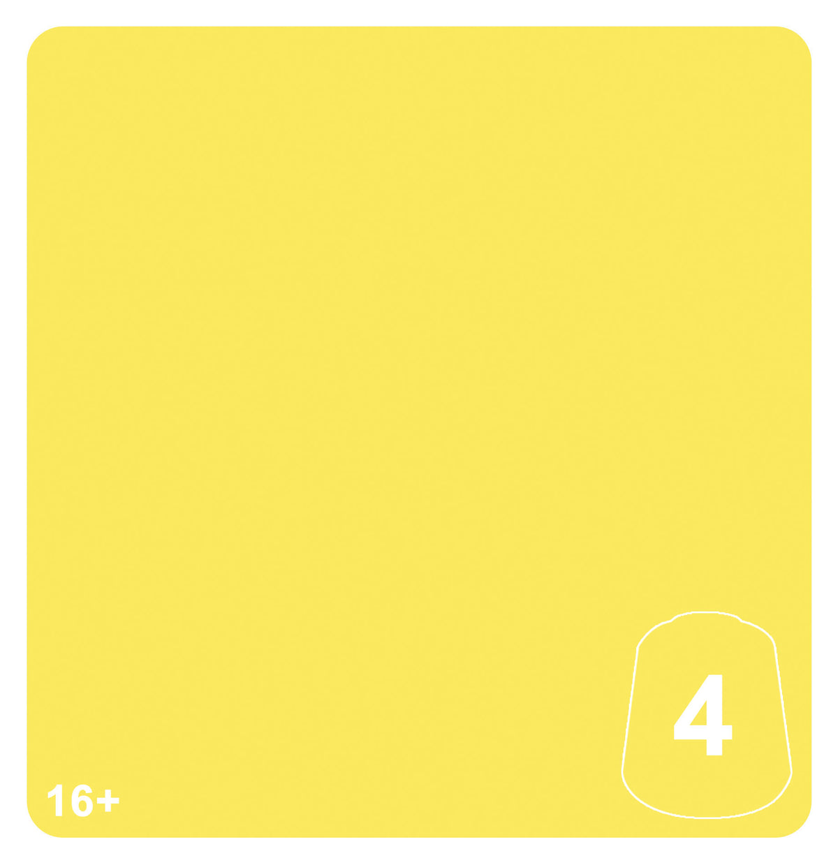 Warhammer Tone Pro: Megaboss Yellow Tone 4 colour swatch