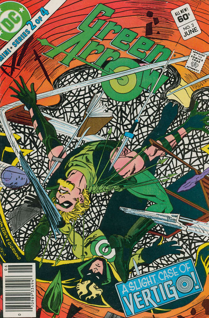 Green Arrow (Mini-Series) #2 comic book front cover — FN condition