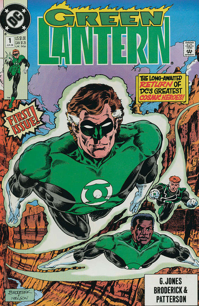 Green Lantern (3rd Series) #1 comic book front cover — NM condition