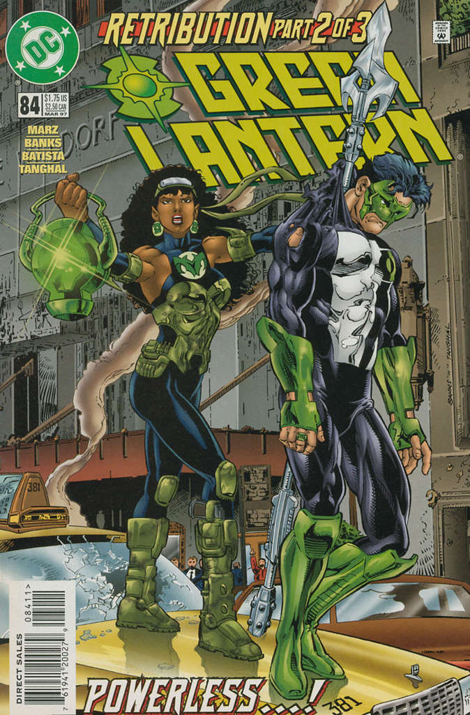 Green Lantern (3rd Series) #84 comic book front cover — NM condition