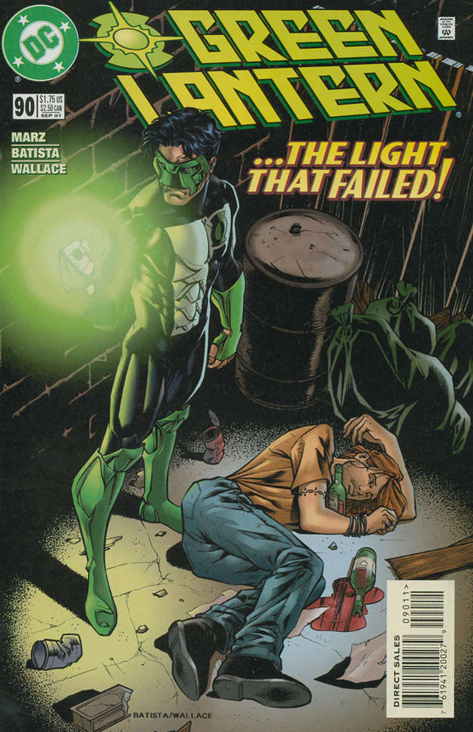 Green Lantern (3rd Series) #90 comic book front cover — NM condition