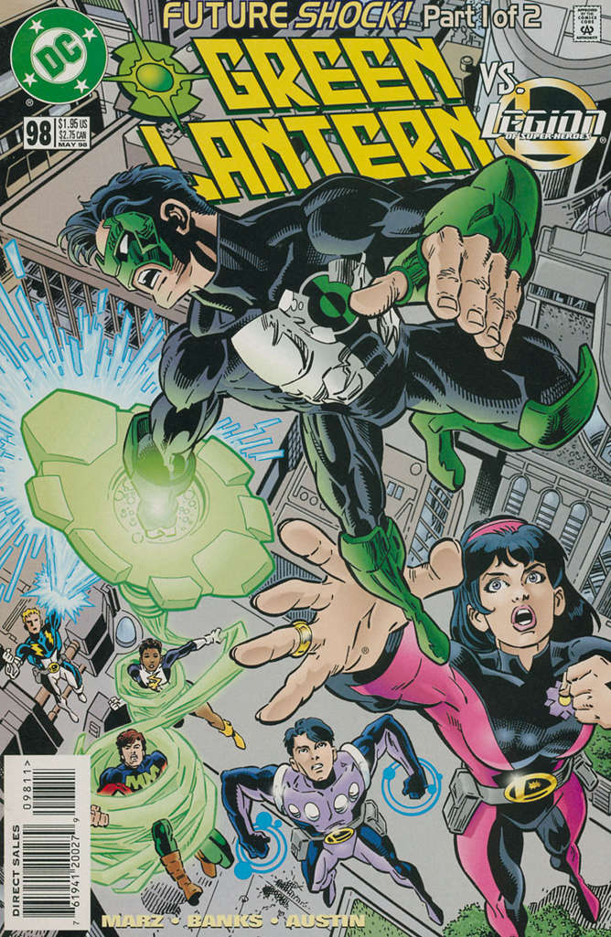Green Lantern (3rd Series) #98 comic book front cover — NM condition