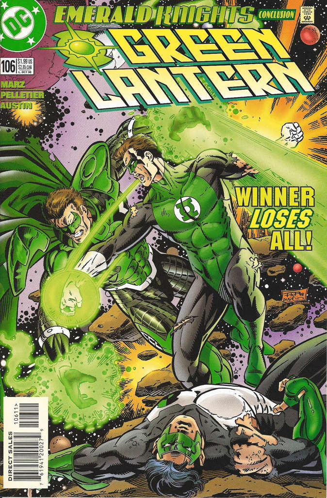 Green Lantern (3rd Series) #106 comic book front cover — NM condition