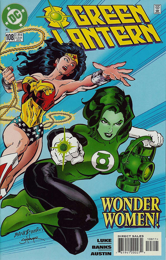 Green Lantern (3rd Series) #108 comic book front cover — NM condition