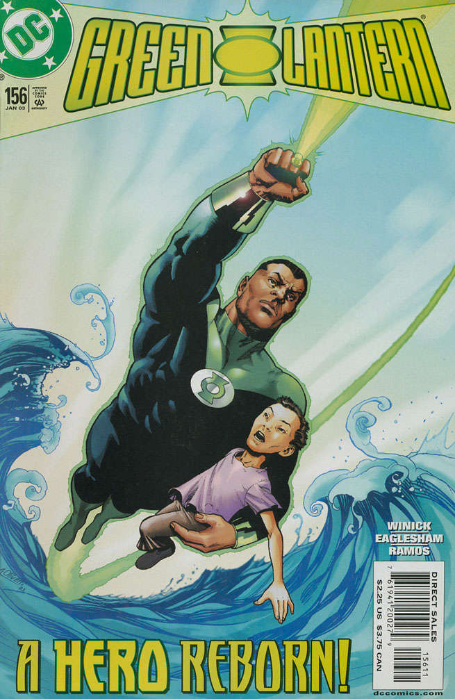 Green Lantern (3rd Series) #156 comic book front cover — NM condition