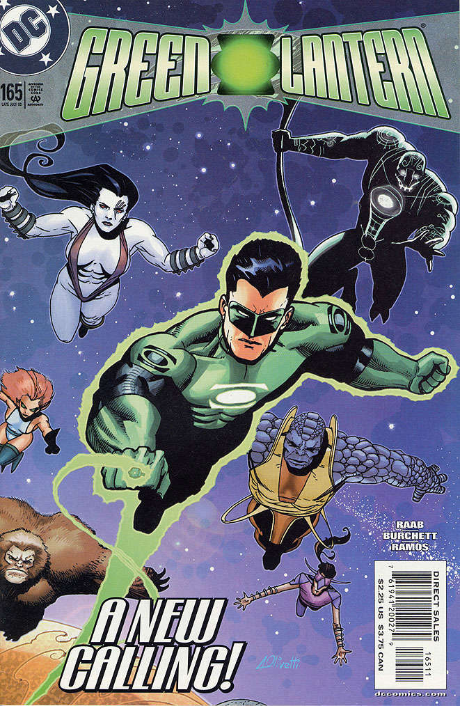Green Lantern (3rd Series) #165 comic book front cover — NM condition