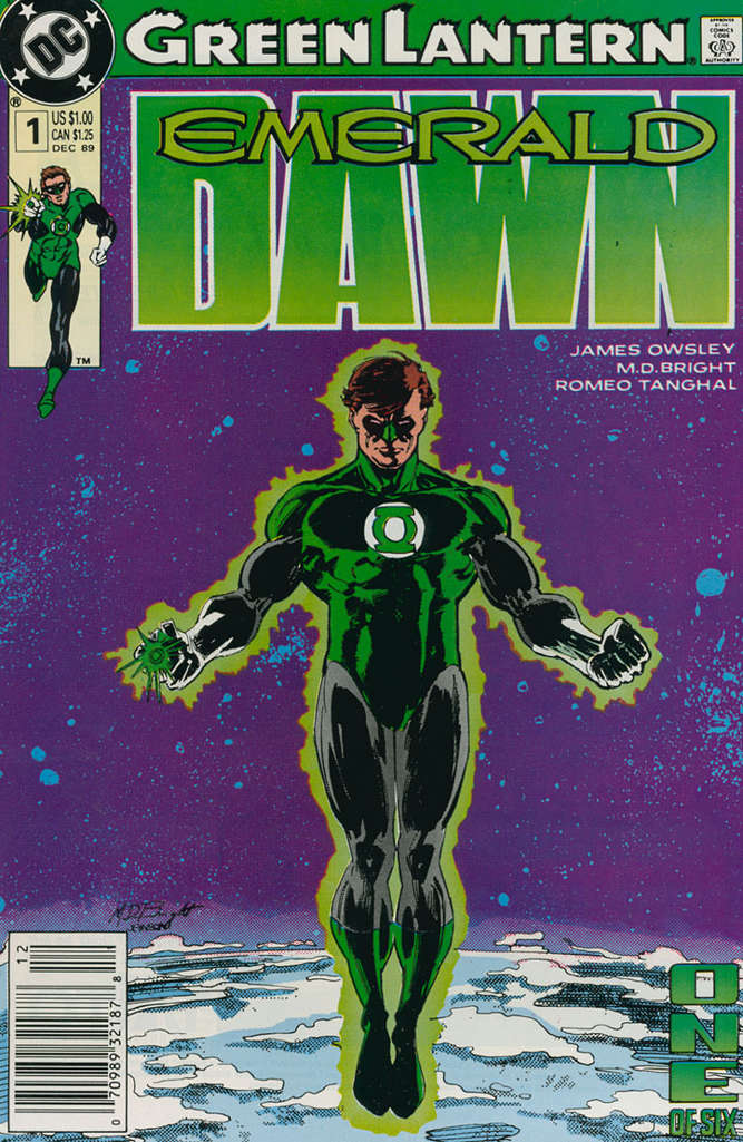 Green Lantern: Emerald Dawn #1 comic book front cover — VF-NM condition