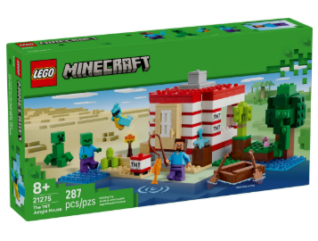 LEGO® Minecraft The TNT Jungle House 21275 Building Set