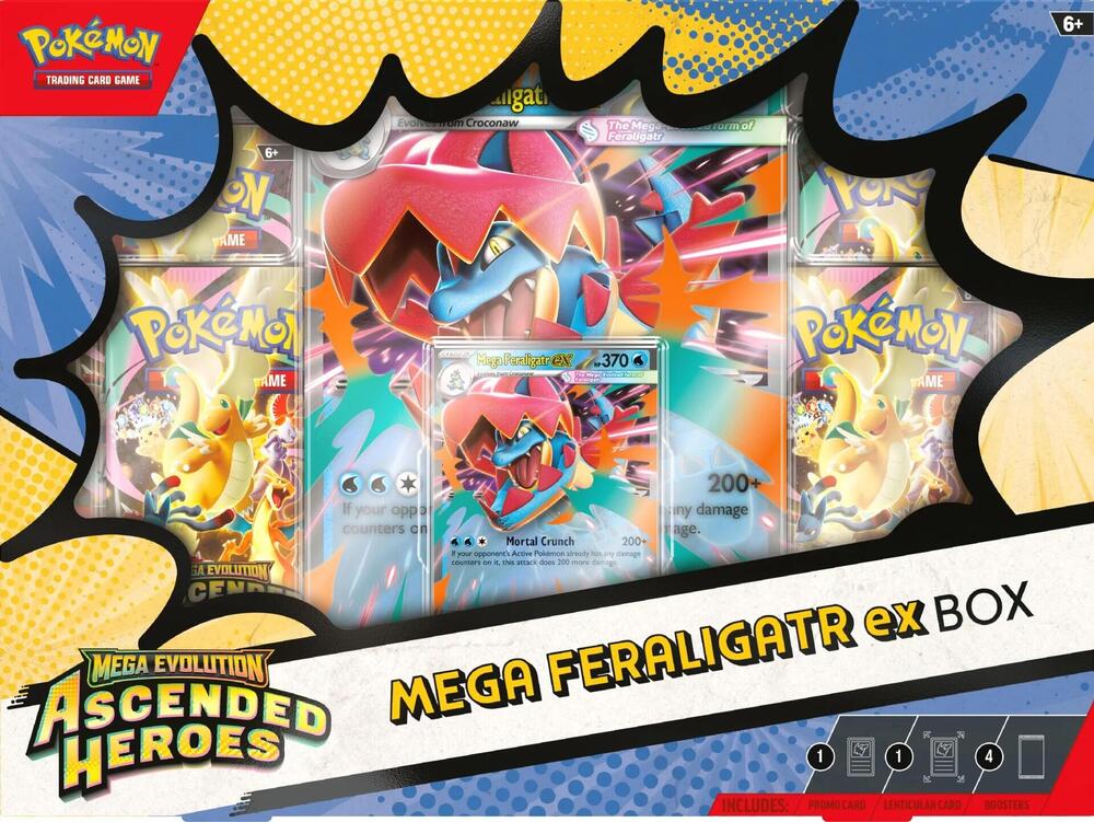 Pokémon TCG: Mega Evolution — Ascended Heroes ex Box product image 3