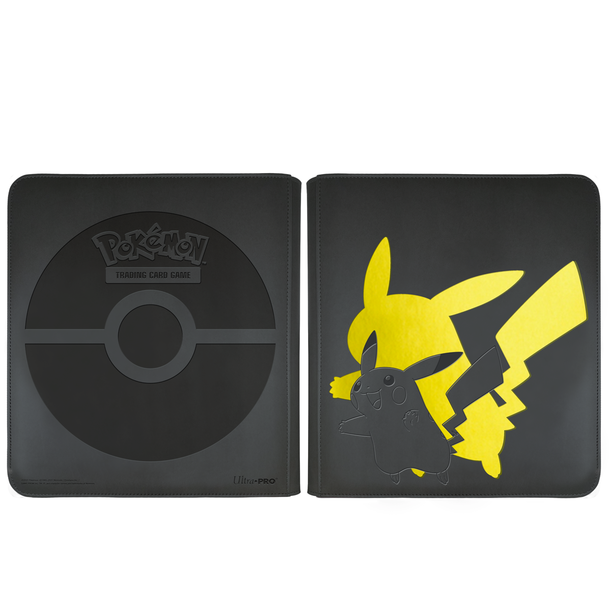 Ultra PRO Pokémon Elite Series Pikachu 12-Pocket Zippered PRO-Binder — product front