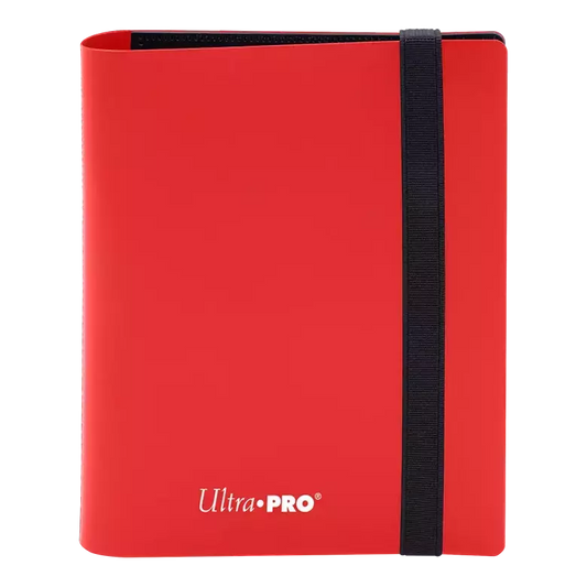 Ultra PRO Eclipse 2-Pocket PRO-Binder in Apple Red
