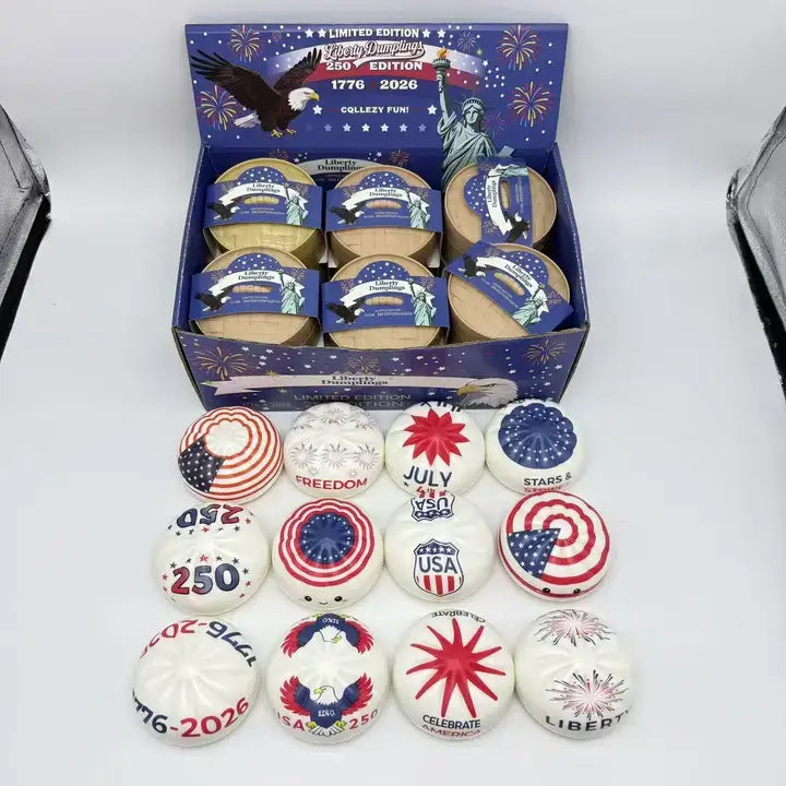 4th of July Dumpling Shape Squishy Stress Relief Toy product image 3