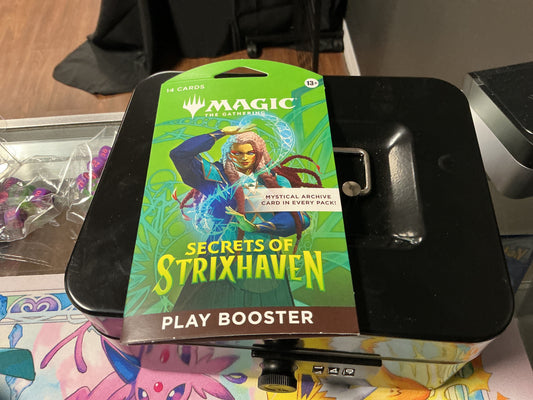 Magic: The Gathering Secrets Of Strixhaven - Sleeved Play Booster