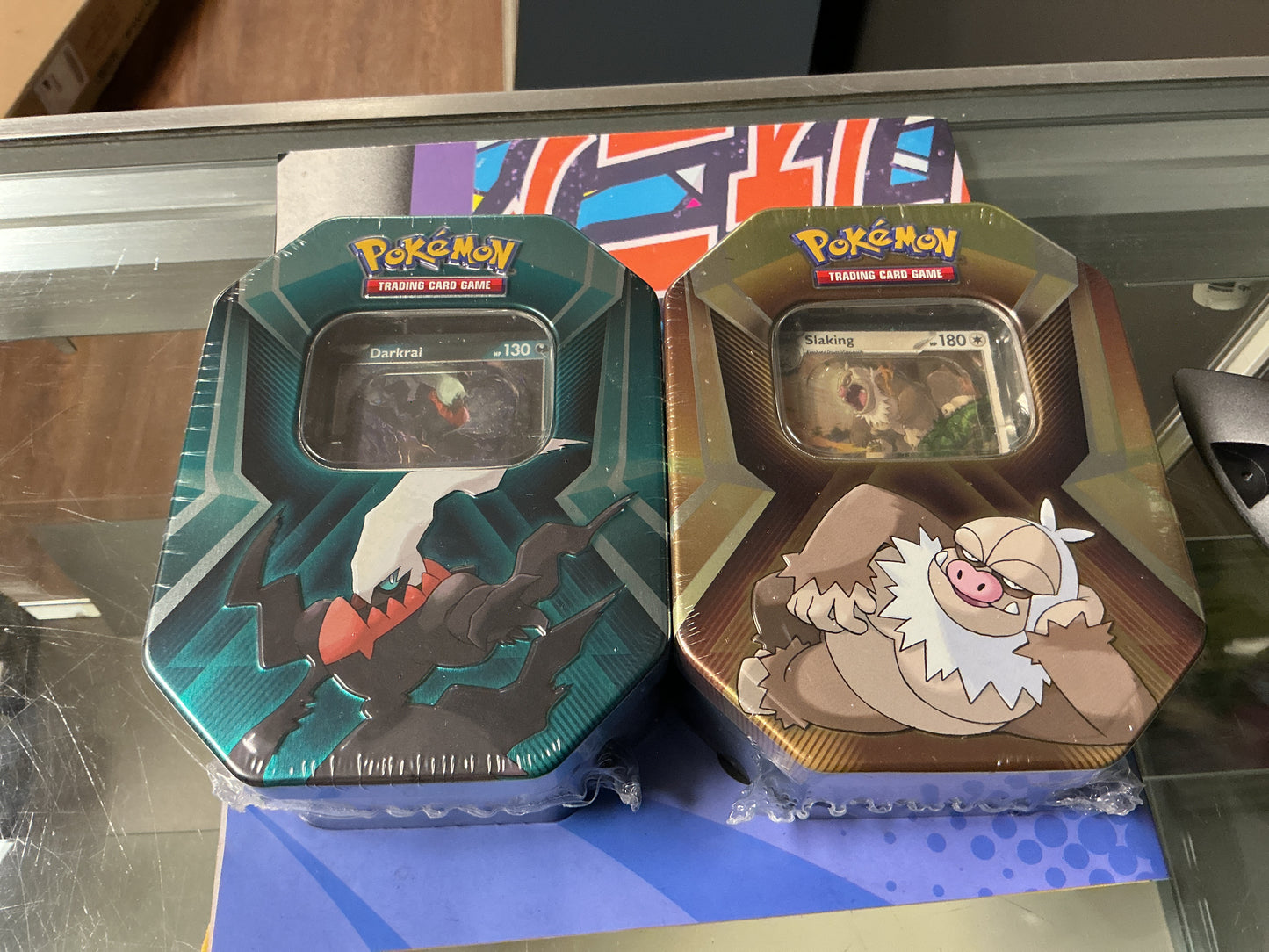 Slaking & Darkrai Triple Whammy Tin