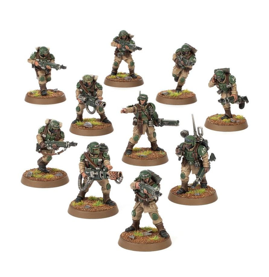 Warhammer 40,000 Astra Militarum Cadian Shock Troops product image 2