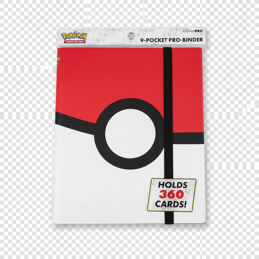 Pokémon trading card binder with cards on a table