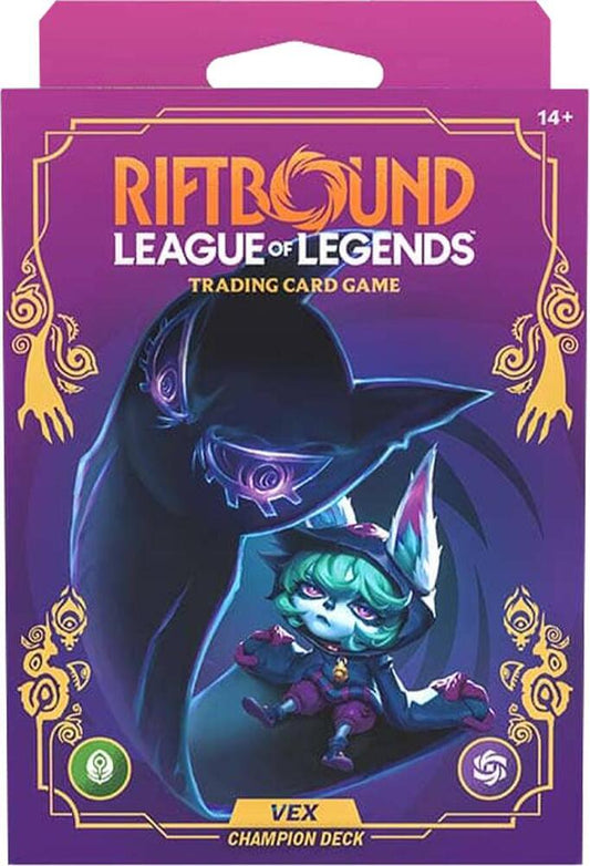 Riftbound Unleashed: Vex Champion Deck - League of Legends TCG