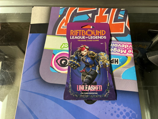 Riftbound Unleased: Sleeved Booster - League of Legends TCG