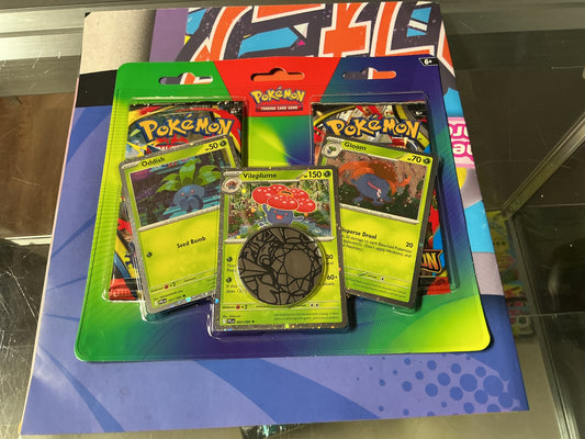 2 Pack Blister (oddish, Gloom & Vileplume)