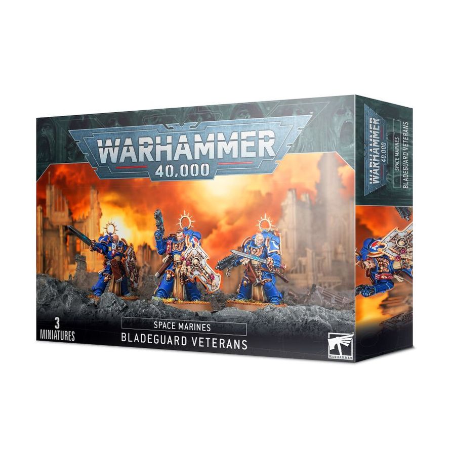 Warhammer 40,000: Space Marines - Bladeguard Veterans - 3ct