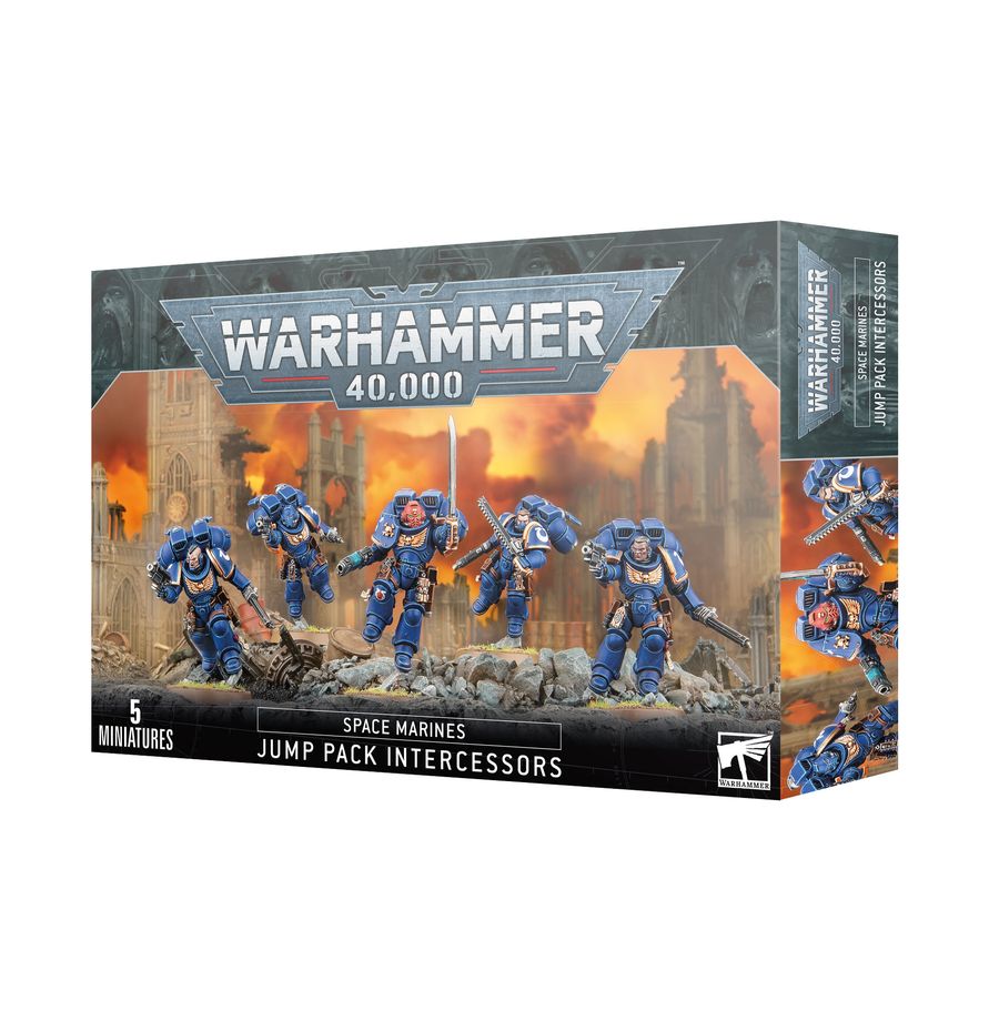Warhammer 40,000: Space Marines - Jump Pack Intercessors - 5ct