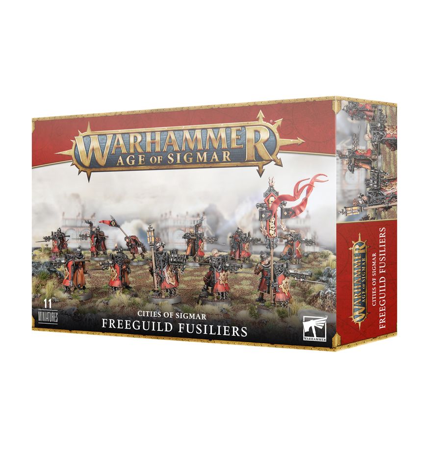 Warhammer Age of Sigmar: Cities of Sigmar - Freeguild Fusiliers - 11ct