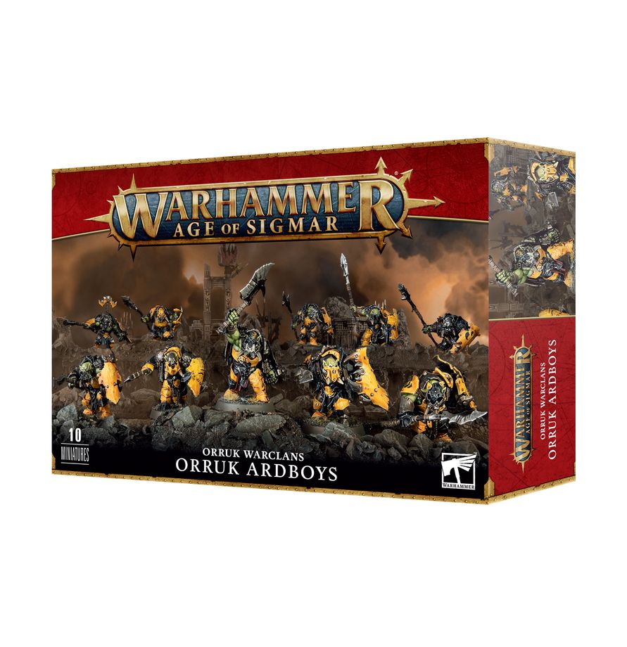 Warhammer Age of Sigmar: Orruk Warclans - Ardboyz - 10ct