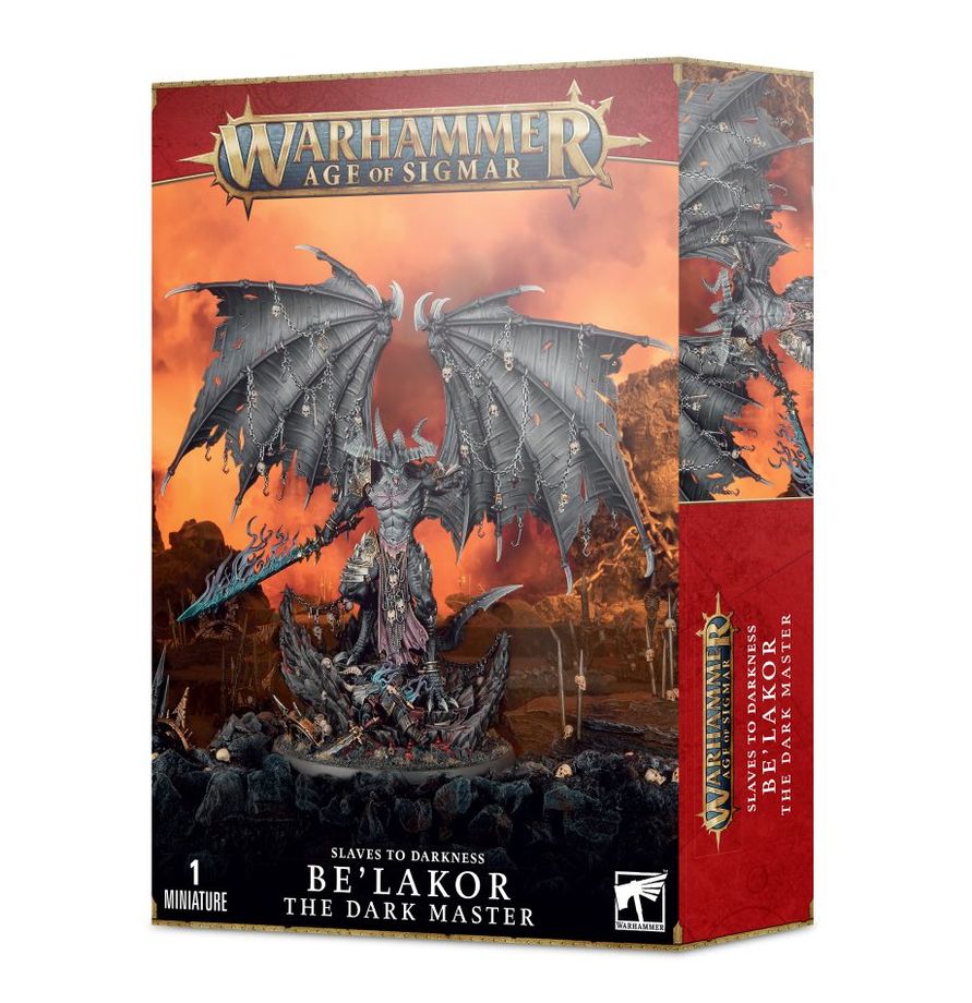 Warhammer Age of Sigmar + 40k: Slaves to Darkness - Be’lakor, the Dark Master - 1ct