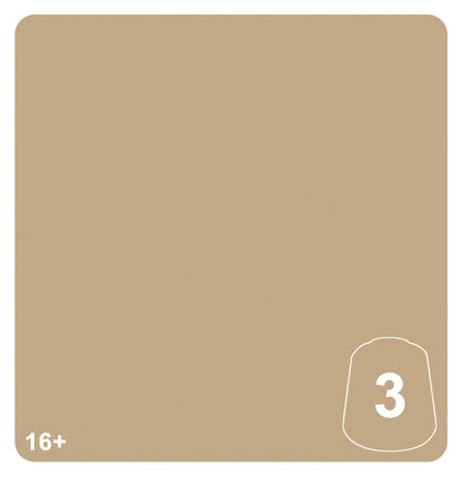 Warhammer Tone Pro: Necrolith Bone Tone 3 colour swatch