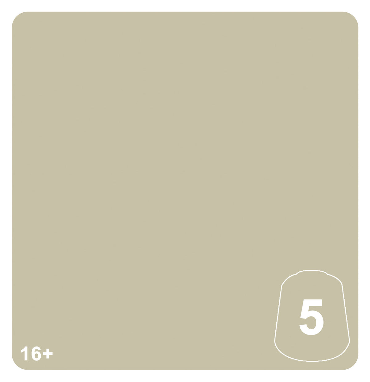 Warhammer Tone Pro: Necrolith Bone Tone 5 colour swatch