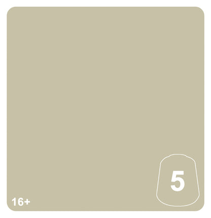 Warhammer Tone Pro: Necrolith Bone Tone 5 colour swatch