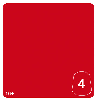 Warhammer Tone Pro: Bloodtoof Red Tone 4 colour swatch