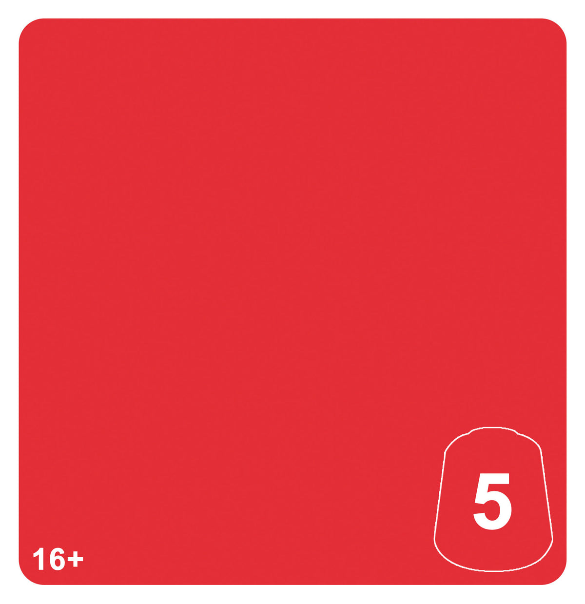 Warhammer Tone Pro: Bloodtoof Red Tone 5 colour swatch