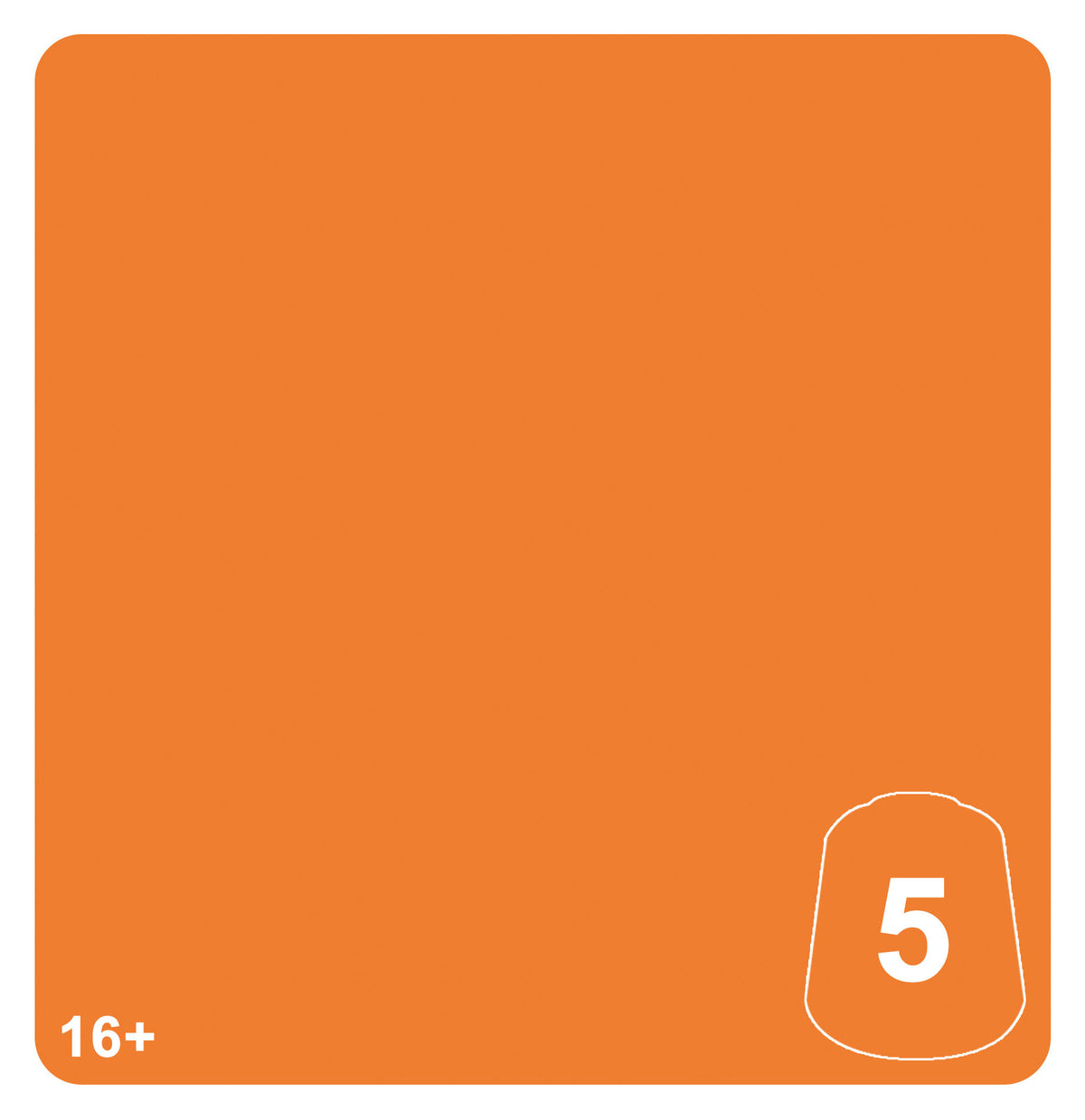 Warhammer Tone Pro: Chotec Orange Tone 5 colour swatch