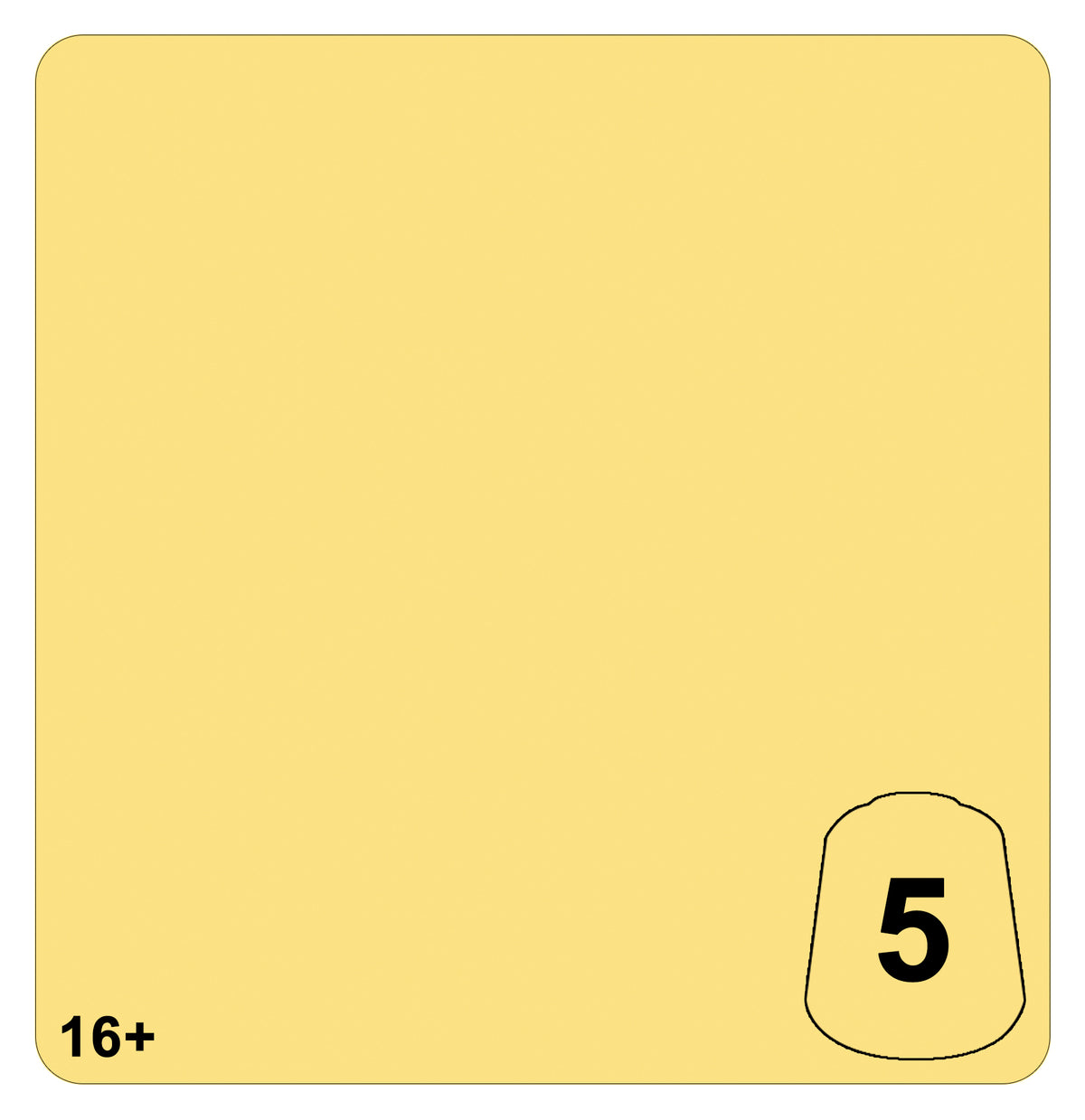 Warhammer Tone Pro: Hawkshroud Yellow Tone 5 colour swatch