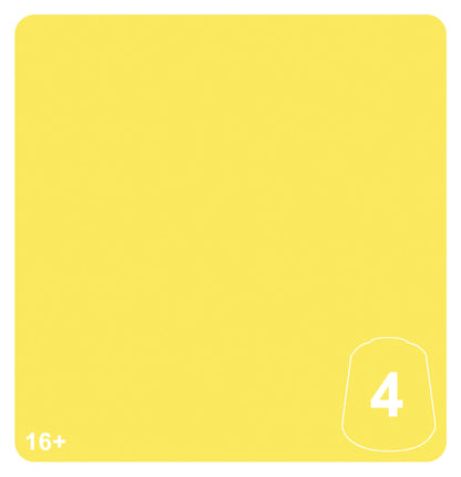 Warhammer Tone Pro: Megaboss Yellow Tone 4 colour swatch
