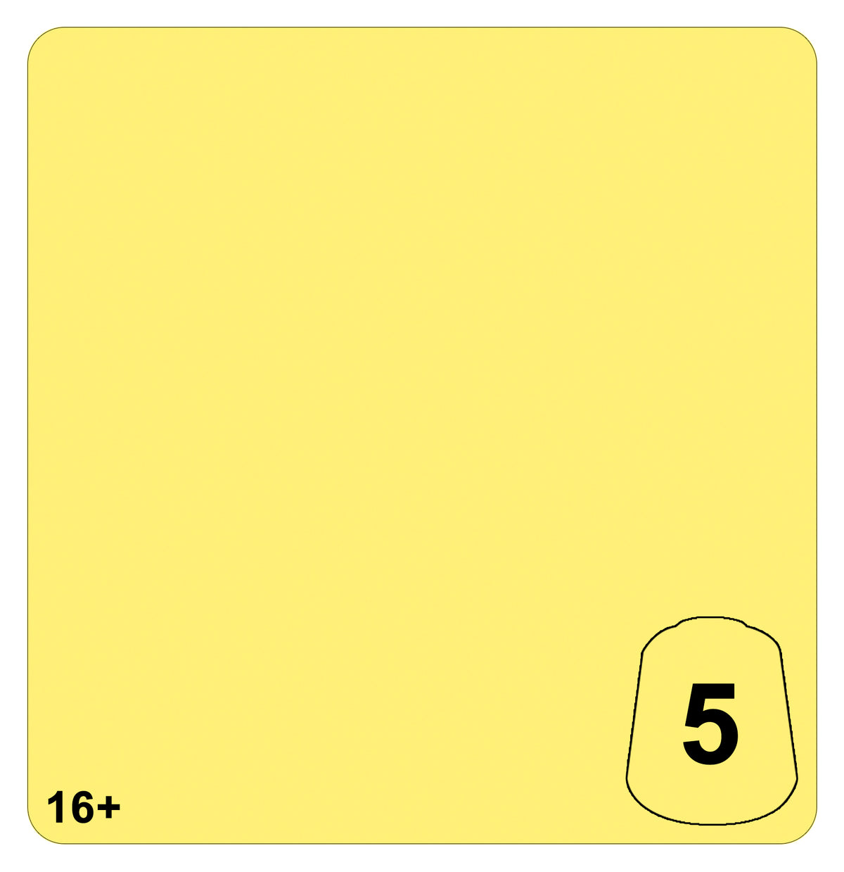 Warhammer Tone Pro: Megaboss Yellow Tone 5 colour swatch