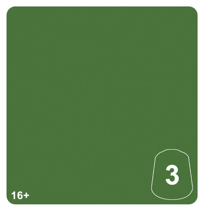 Warhammer Tone Pro: Kasrkin Green Tone 3 colour swatch