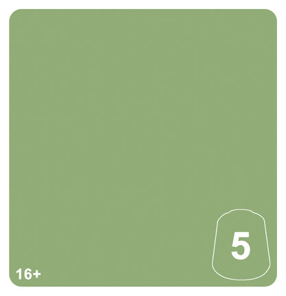 Warhammer Tone Pro: Kasrkin Green Tone 5 colour swatch