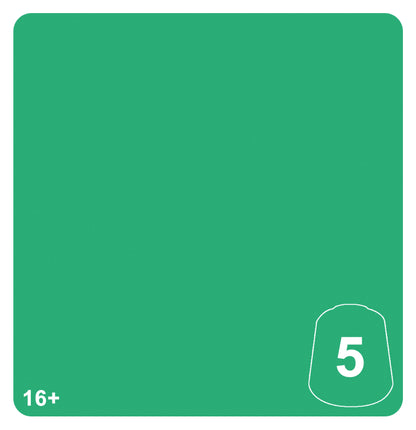Warhammer Tone Pro: Hierotek Green Tone 5 colour swatch