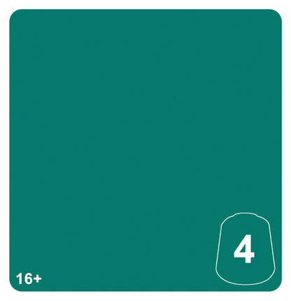 Warhammer Tone Pro: Green Morkshroom Tone 4 colour swatch