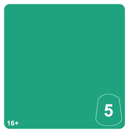 Warhammer Tone Pro: Green Morkshroom Tone 5 colour swatch