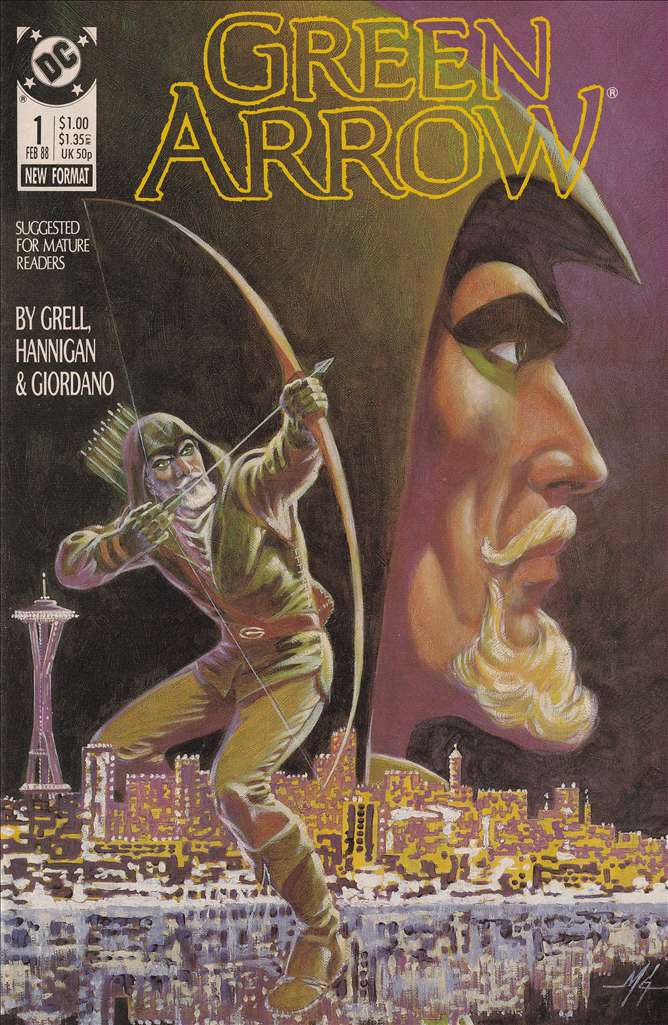 Green Arrow #1 comic book front cover — VF-NM condition