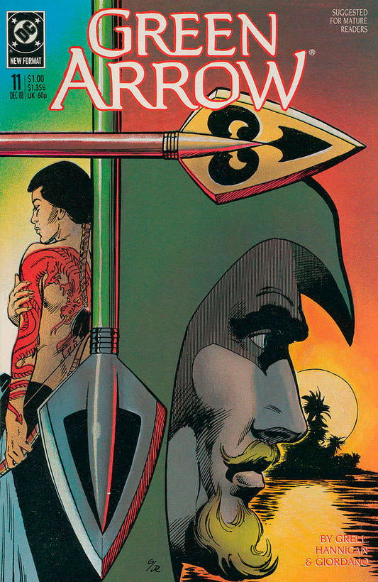 Green Arrow #11 comic book front cover — NM condition