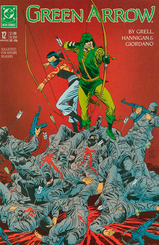 Green Arrow #12 comic book front cover — NM condition